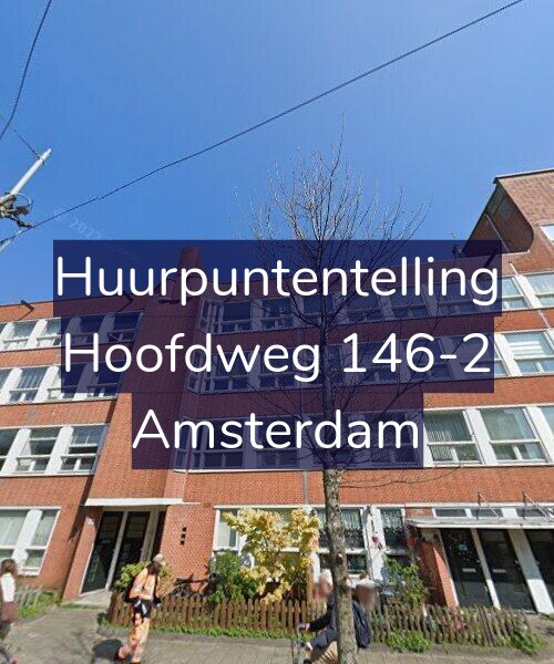 Foto gevel Huurpuntentelling voor Hoofdweg 146-2, Amsterdam