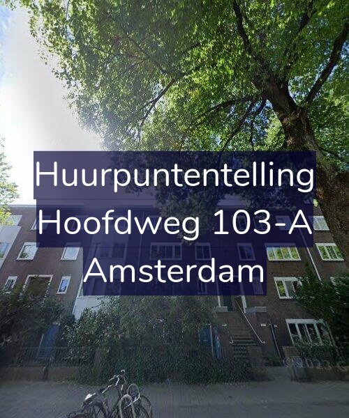 Foto gevel Huurpuntentelling voor Hoofdweg 103-A, Amsterdam