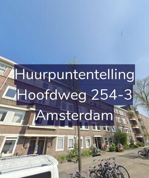 Foto gevel Huurpuntentelling voor Hoofdweg 254-3, Amsterdam