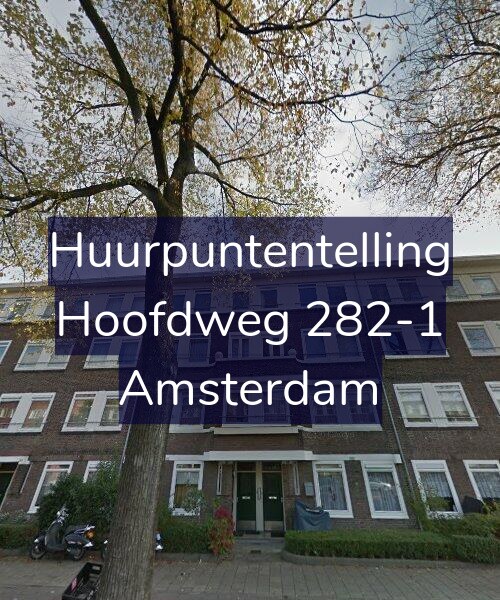 Foto gevel Huurpuntentelling voor Hoofdweg 282-1, Amsterdam