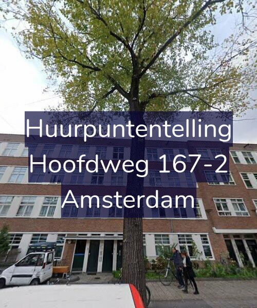 Foto gevel Huurpuntentelling voor Hoofdweg 167-2, Amsterdam