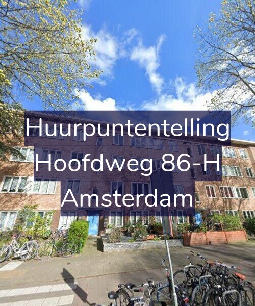 Foto gevel Huurpuntentelling voor Hoofdweg 86-H, Amsterdam