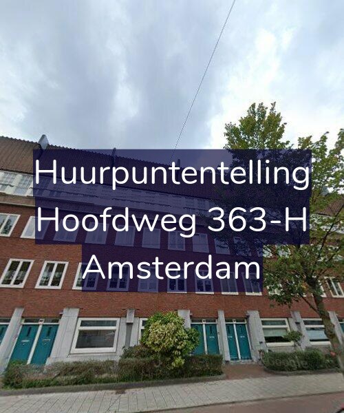 Foto gevel Huurpuntentelling voor Hoofdweg 363-H, Amsterdam