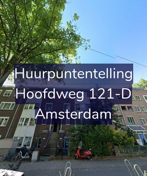 Foto gevel Huurpuntentelling voor Hoofdweg 121-D, Amsterdam