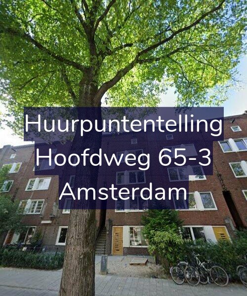 Foto gevel Huurpuntentelling voor Hoofdweg 65-3, Amsterdam