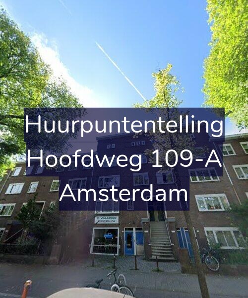 Foto gevel Huurpuntentelling voor Hoofdweg 109-A, Amsterdam