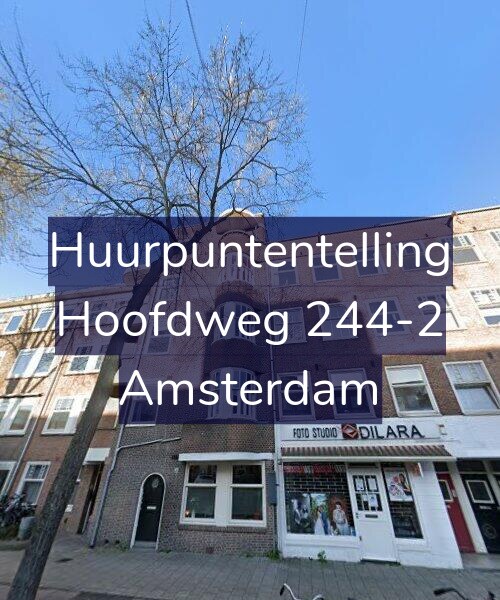 Foto gevel Huurpuntentelling voor Hoofdweg 244-2, Amsterdam