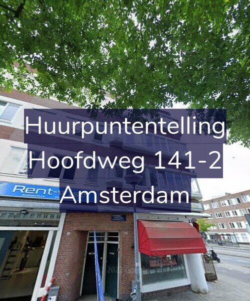 Foto gevel Huurpuntentelling voor Hoofdweg 141-2, Amsterdam