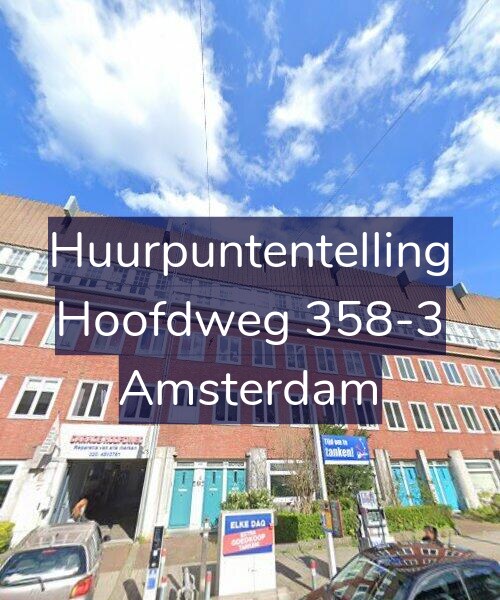 Foto gevel Huurpuntentelling voor Hoofdweg 358-3, Amsterdam