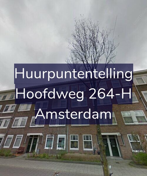 Foto gevel Huurpuntentelling voor Hoofdweg 264-H, Amsterdam
