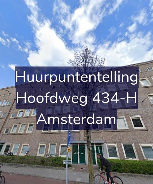 Foto gevel Huurpuntentelling voor Hoofdweg 434-H, Amsterdam