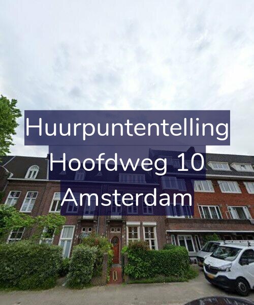 Foto gevel Huurpuntentelling voor Hoofdweg 10, Amsterdam
