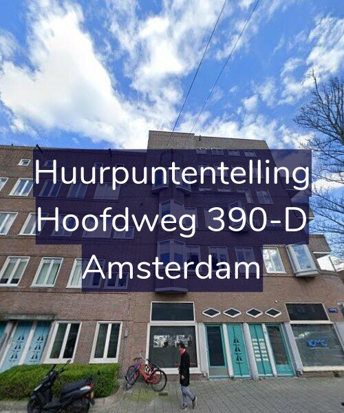 Foto gevel Huurpuntentelling voor Hoofdweg 390-D, Amsterdam