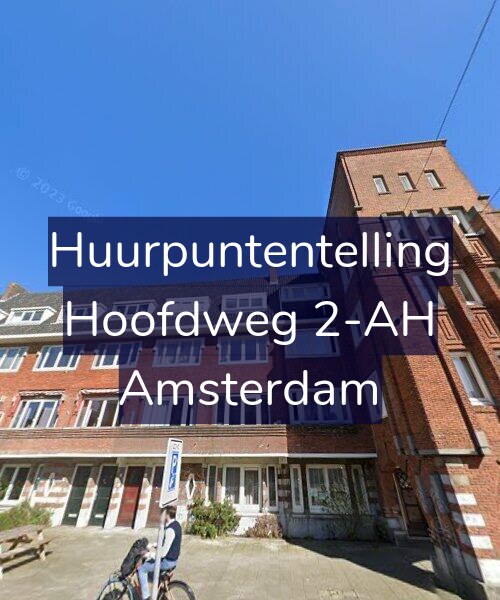 Foto gevel Huurpuntentelling voor Hoofdweg 2-AH, Amsterdam