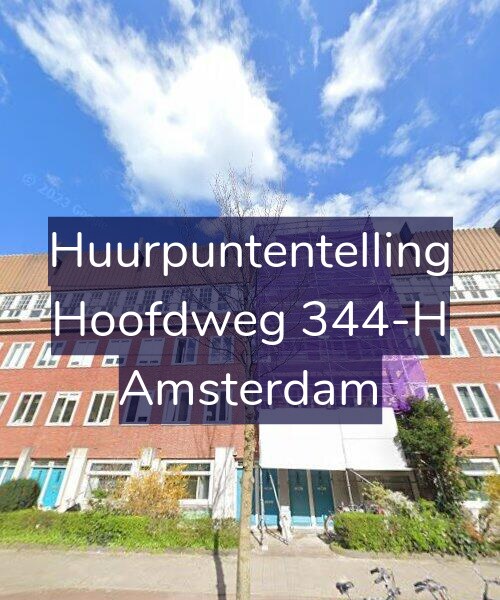 Foto gevel Huurpuntentelling voor Hoofdweg 344-H, Amsterdam