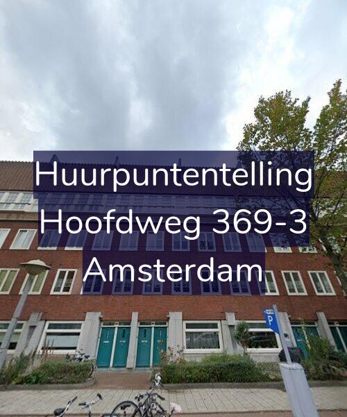 Foto gevel Huurpuntentelling voor Hoofdweg 369-3, Amsterdam