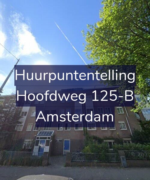 Foto gevel Huurpuntentelling voor Hoofdweg 125-B, Amsterdam