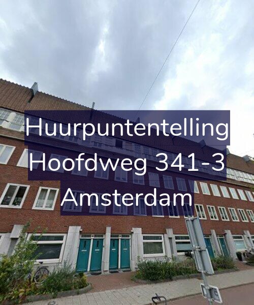 Foto gevel Huurpuntentelling voor Hoofdweg 341-3, Amsterdam