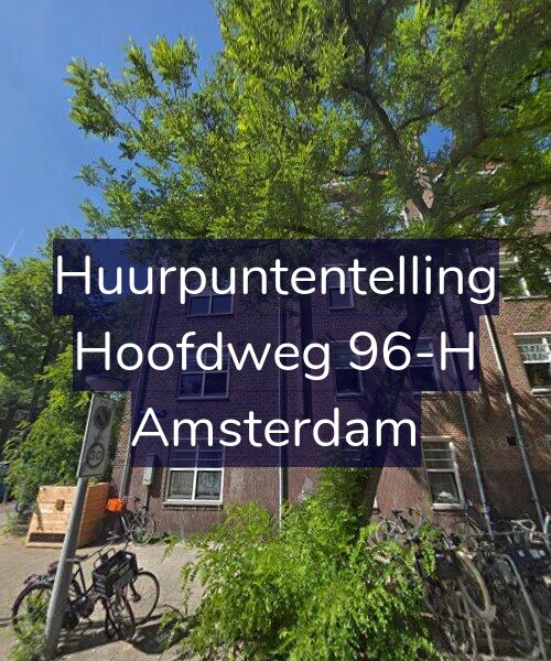 Foto gevel Huurpuntentelling voor Hoofdweg 96-H, Amsterdam