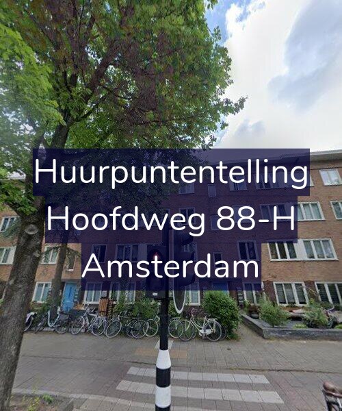 Foto gevel Huurpuntentelling voor Hoofdweg 88-H, Amsterdam