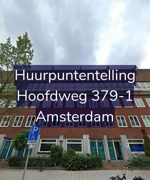 Foto gevel Huurpuntentelling voor Hoofdweg 379-1, Amsterdam