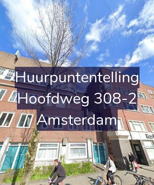 Foto gevel Huurpuntentelling voor Hoofdweg 308-2, Amsterdam