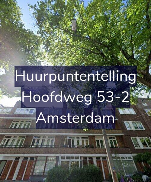 Foto gevel Huurpuntentelling voor Hoofdweg 53-2, Amsterdam