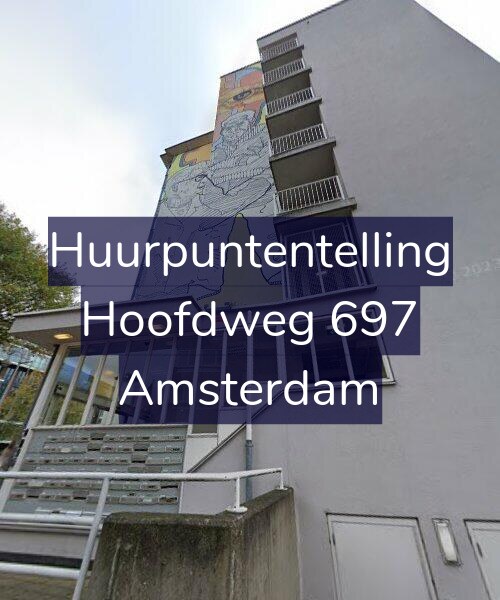 Foto gevel Huurpuntentelling voor Hoofdweg 697, Amsterdam
