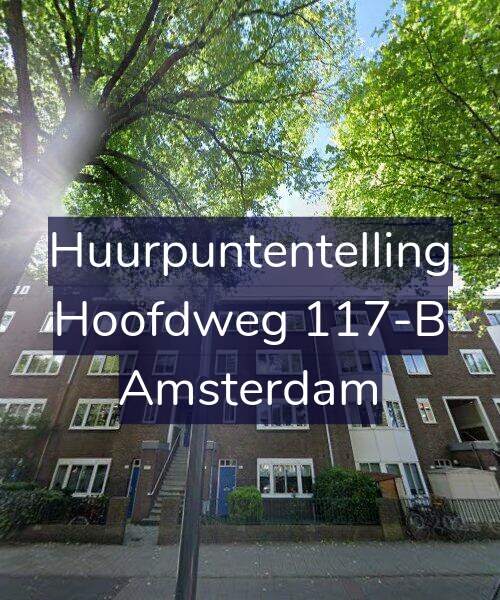 Foto gevel Huurpuntentelling voor Hoofdweg 117-B, Amsterdam