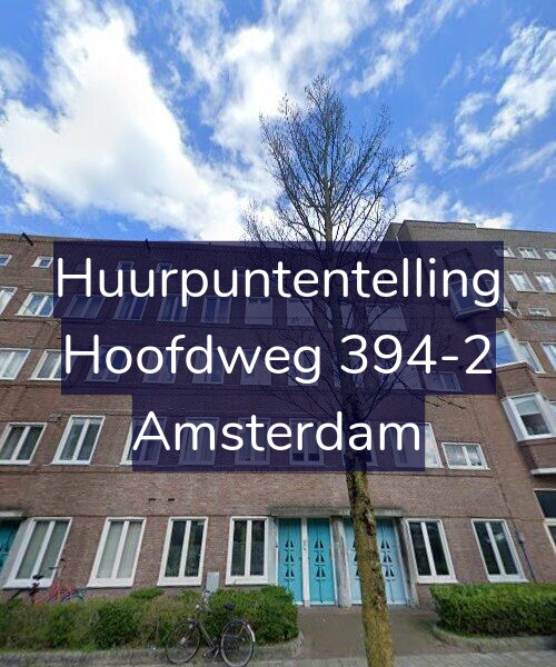 Foto gevel Huurpuntentelling voor Hoofdweg 394-2, Amsterdam