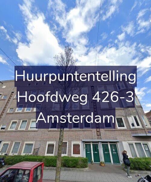 Foto gevel Huurpuntentelling voor Hoofdweg 426-3, Amsterdam