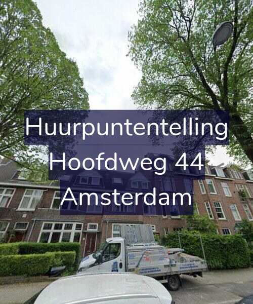 Foto gevel Huurpuntentelling voor Hoofdweg 44, Amsterdam