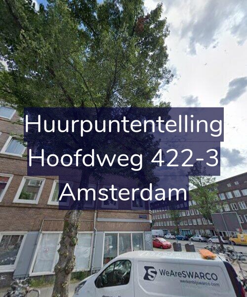 Foto gevel Huurpuntentelling voor Hoofdweg 422-3, Amsterdam