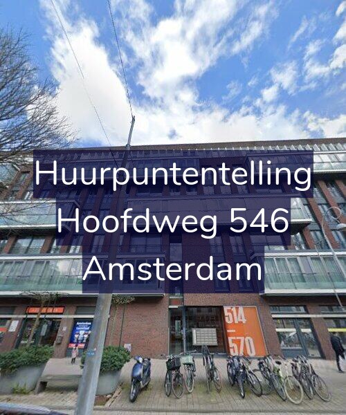 Foto gevel Huurpuntentelling voor Hoofdweg 546, Amsterdam