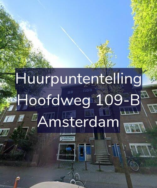 Foto gevel Huurpuntentelling voor Hoofdweg 109-B, Amsterdam