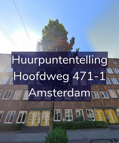 Foto gevel Huurpuntentelling voor Hoofdweg 471-1, Amsterdam