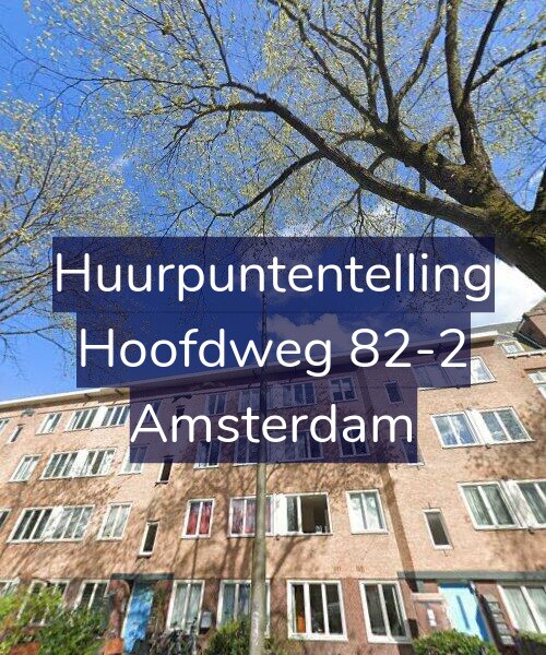 Foto gevel Huurpuntentelling voor Hoofdweg 82-2, Amsterdam