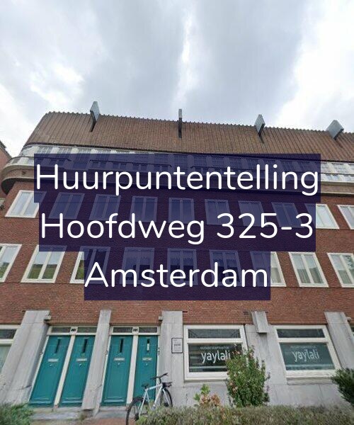 Foto gevel Huurpuntentelling voor Hoofdweg 325-3, Amsterdam