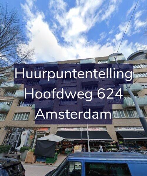 Foto gevel Huurpuntentelling voor Hoofdweg 624, Amsterdam