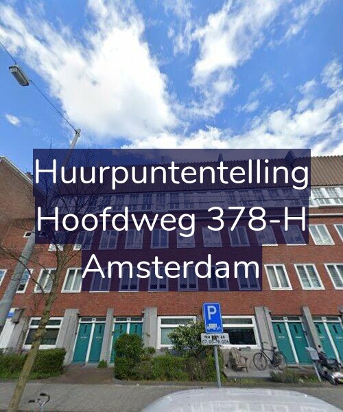 Foto gevel Huurpuntentelling voor Hoofdweg 378-H, Amsterdam