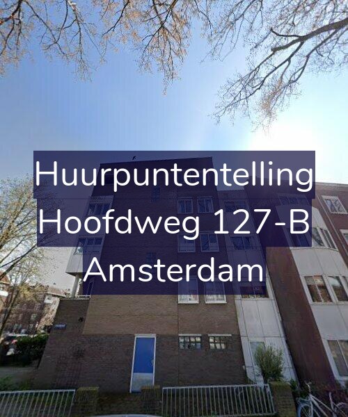 Foto gevel Huurpuntentelling voor Hoofdweg 127-B, Amsterdam