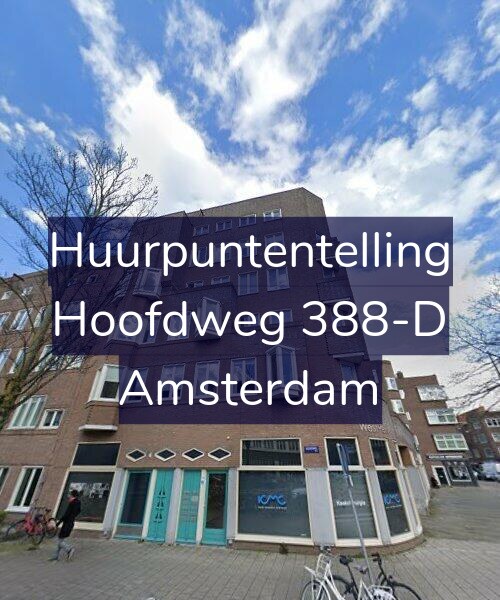 Foto gevel Huurpuntentelling voor Hoofdweg 388-D, Amsterdam