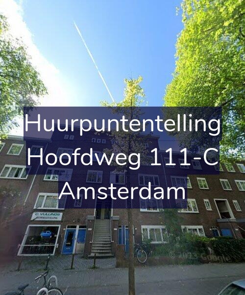 Foto gevel Huurpuntentelling voor Hoofdweg 111-C, Amsterdam