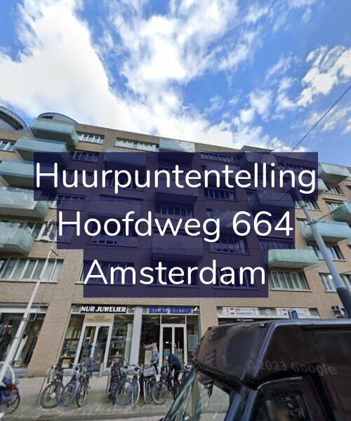 Foto gevel Huurpuntentelling voor Hoofdweg 664, Amsterdam