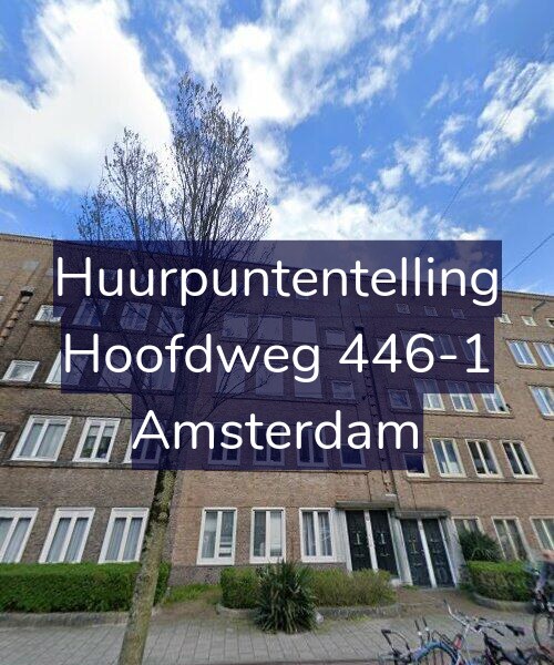 Foto gevel Huurpuntentelling voor Hoofdweg 446-1, Amsterdam