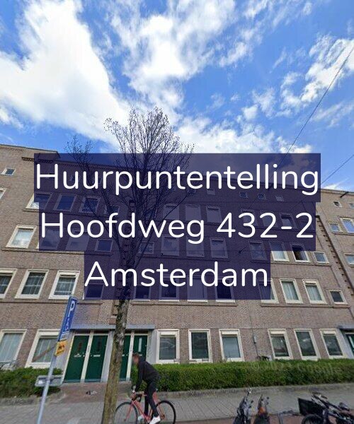 Foto gevel Huurpuntentelling voor Hoofdweg 432-2, Amsterdam