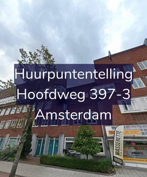 Foto gevel Huurpuntentelling voor Hoofdweg 397-3, Amsterdam