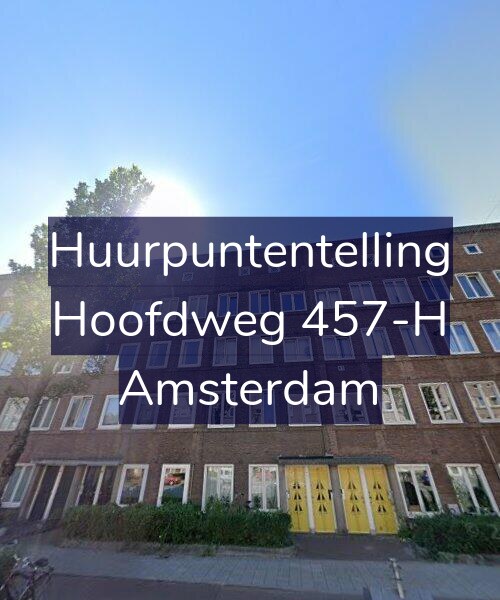 Foto gevel Huurpuntentelling voor Hoofdweg 457-H, Amsterdam