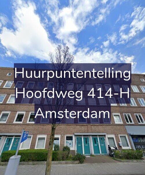 Foto gevel Huurpuntentelling voor Hoofdweg 414-H, Amsterdam