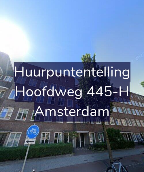 Foto gevel Huurpuntentelling voor Hoofdweg 445-H, Amsterdam